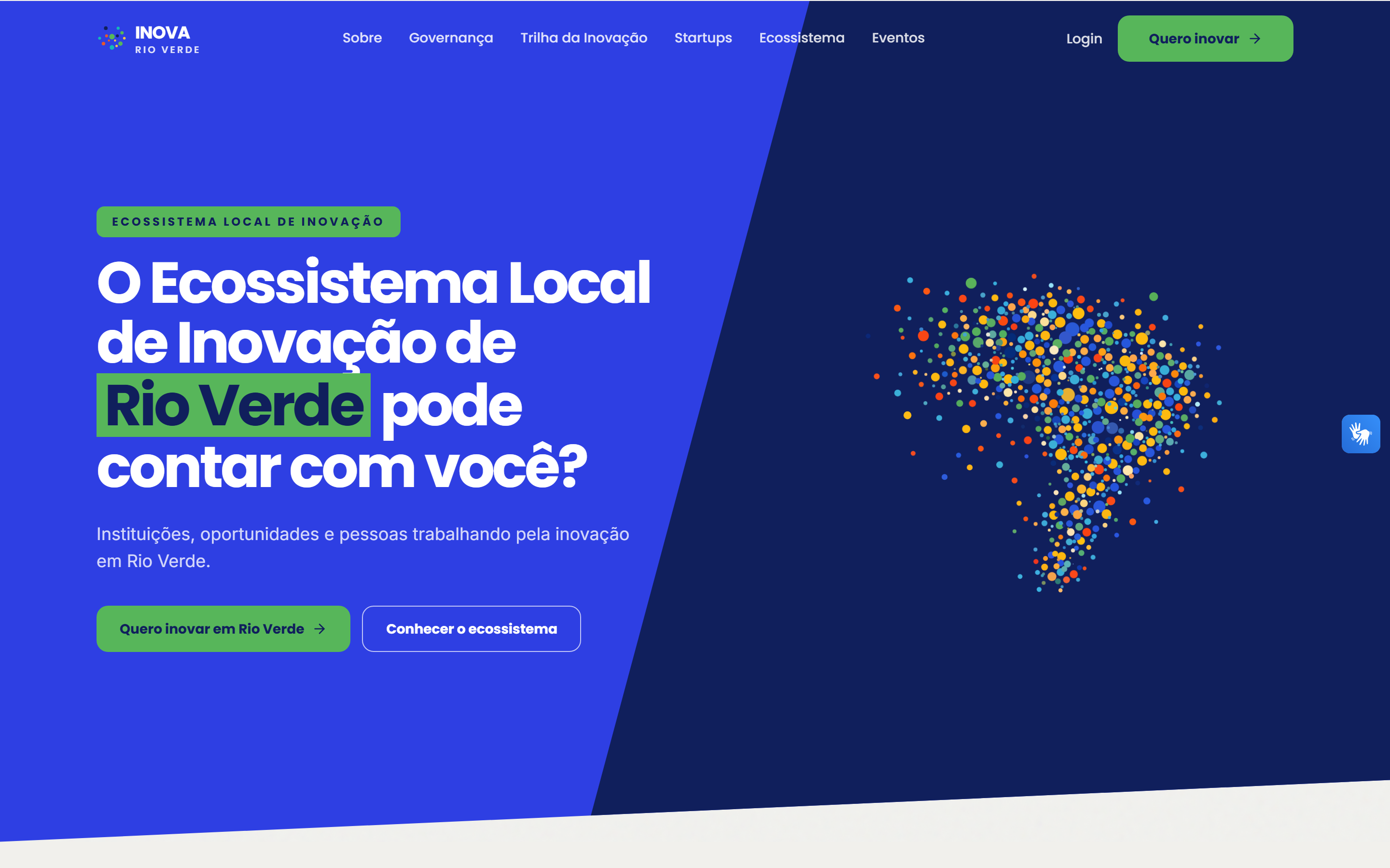 Inova Rio Verde website preview